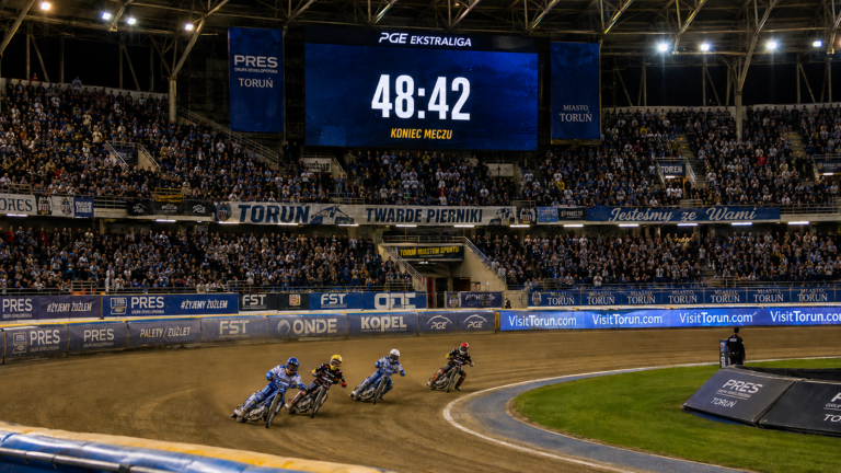 Toruń wygrywa ze Spartą 48:42! Wielkie emocje, kontrowersje z Lambertem i znakomity Sajfutdinow